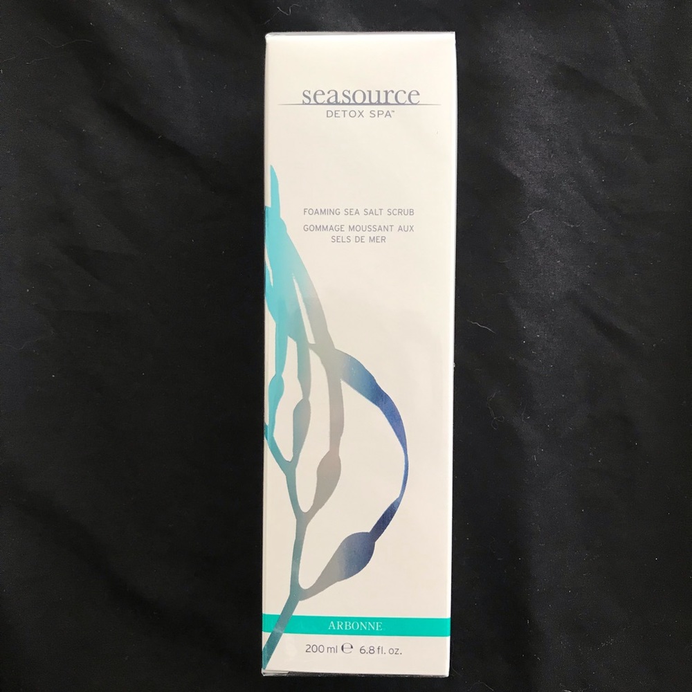 Arbonne Seasource Foaming Sea Salt Scrub NIB